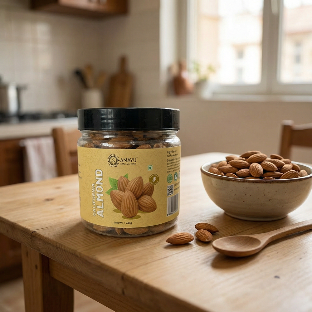 AMAYU Whole California Almonds