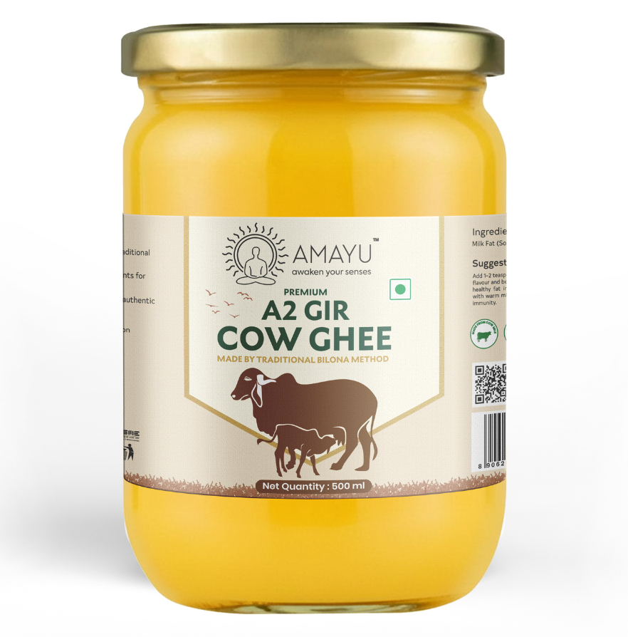 Amayu Premium A2 Gir Cow Ghee 500ML