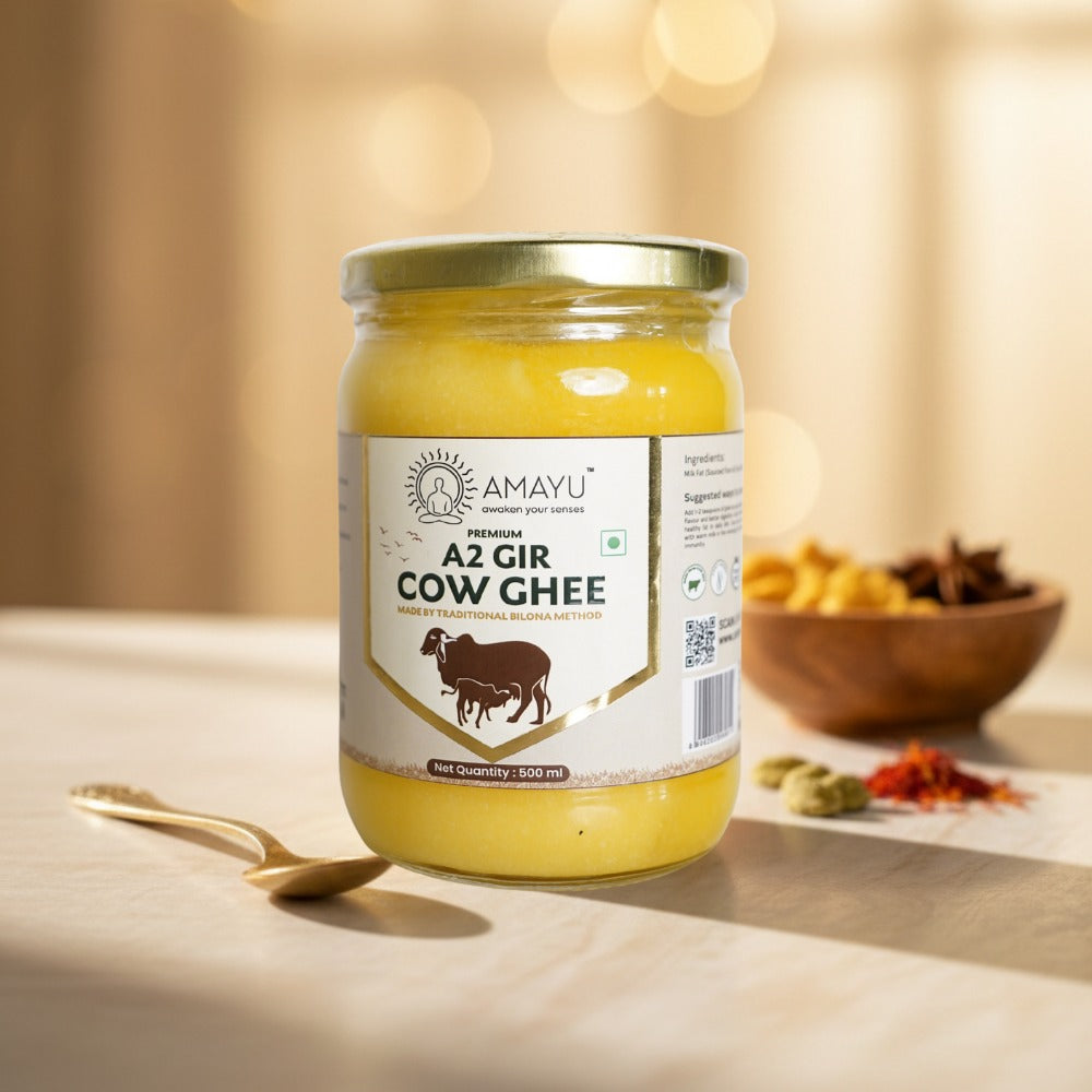 Amayu Premium A2 Gir Cow Ghee 500ML