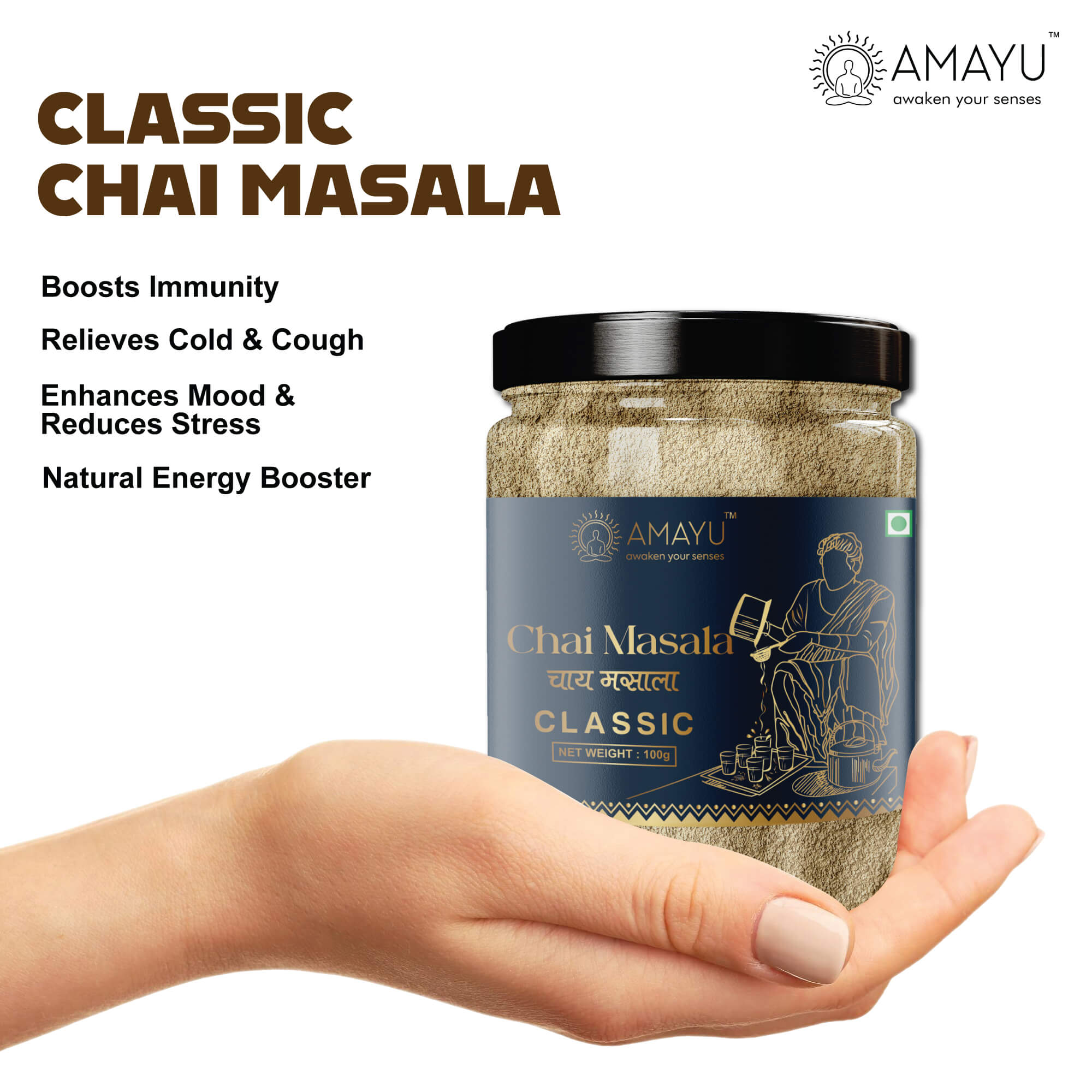 AMAYU Classic Chai Masala 100G
