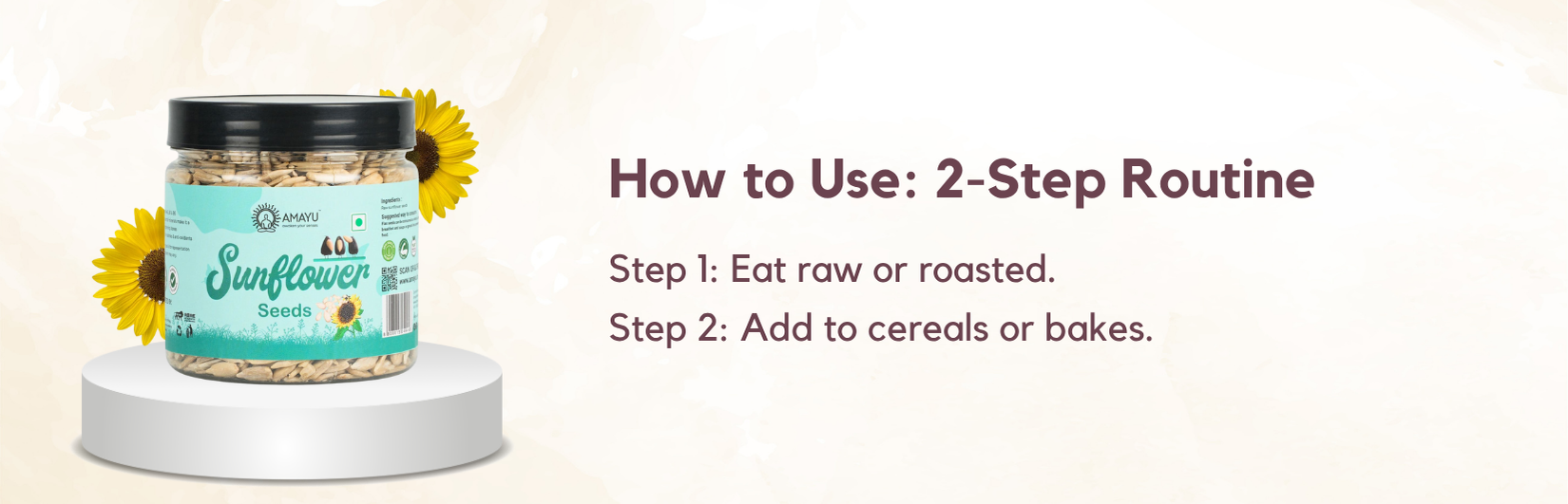 Amayu Sunflower Seeds - Desktop Image 1