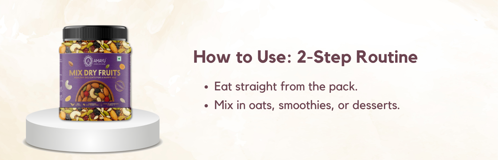 Amayu Mix Dry Fruits - Desktop Image 1