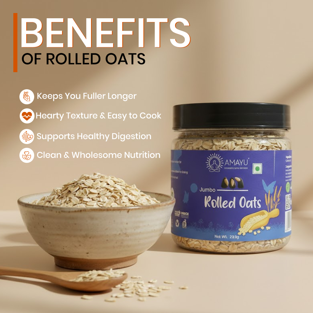 AMAYU Jumbo Rolled Oats