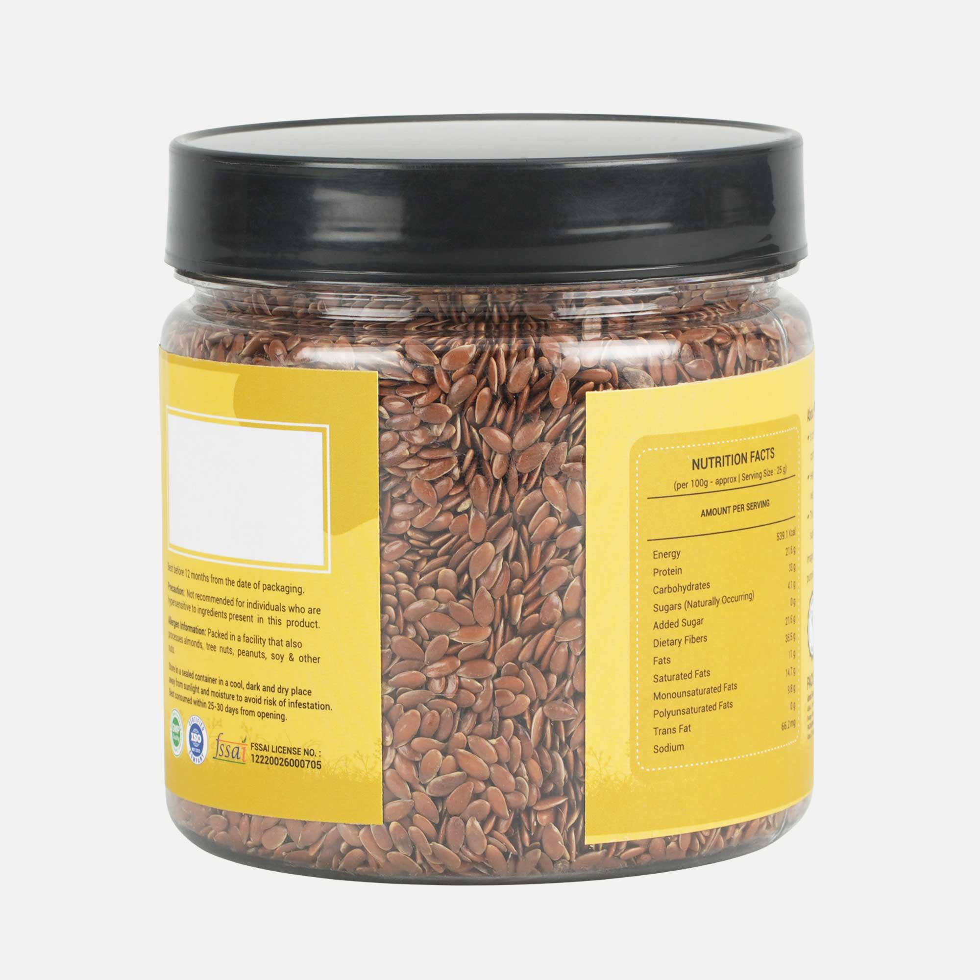 AMAYU Sunflower Seeds And  Flax Seeds Combo