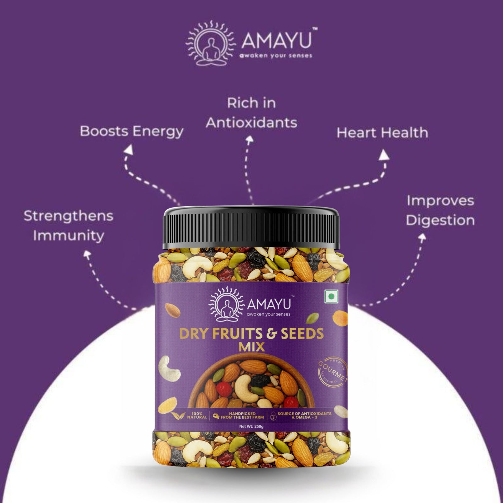 Amayu Dry Fruits & Seeds Mix