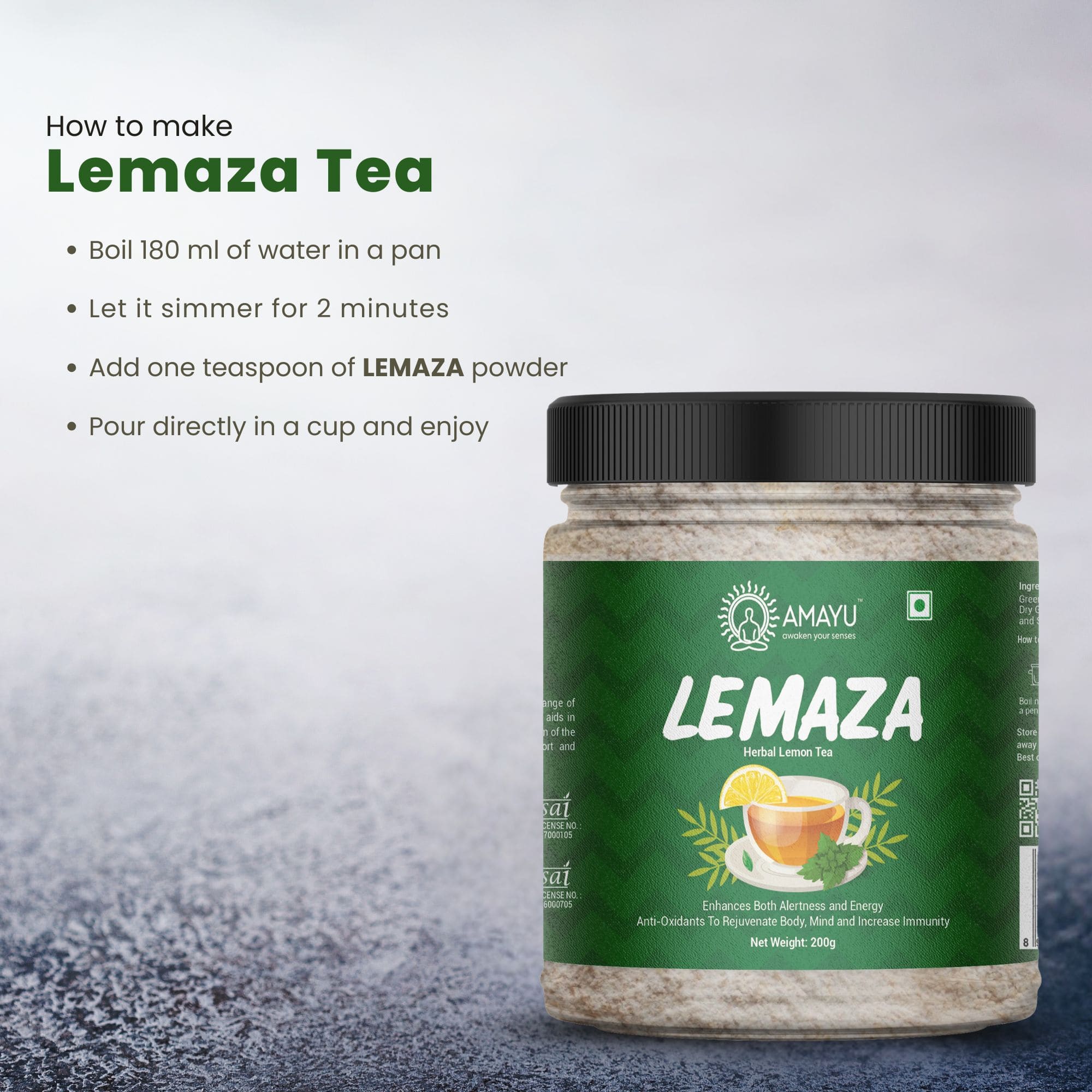 Amayu Lemaza Lemon Tea 200g